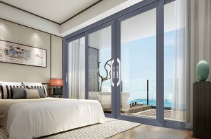 Bridge cutoff aluminum door & window helps you to insulate the noise